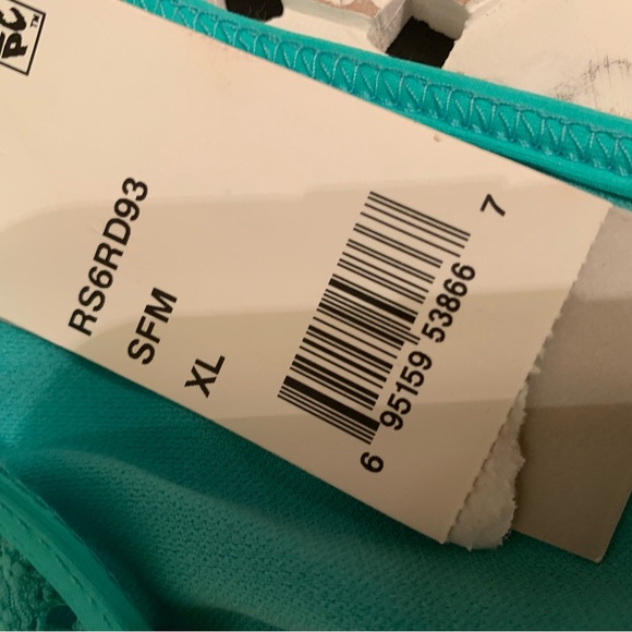 Kenneth Cole Reaction Band Aqua Green Seafoam Green Bikini Bottoms Size XL NWT - Picture 6 of 9